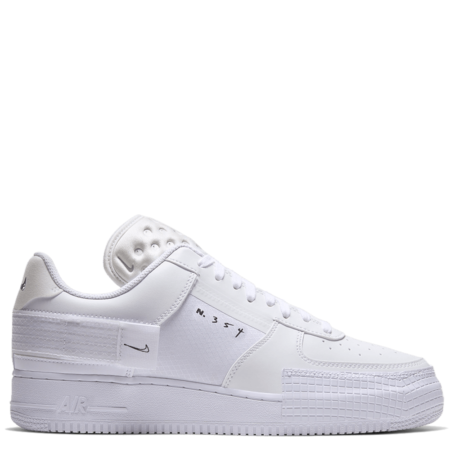 Nike Air Force 1 Type Low 'Triple White' (CQ2344 101)