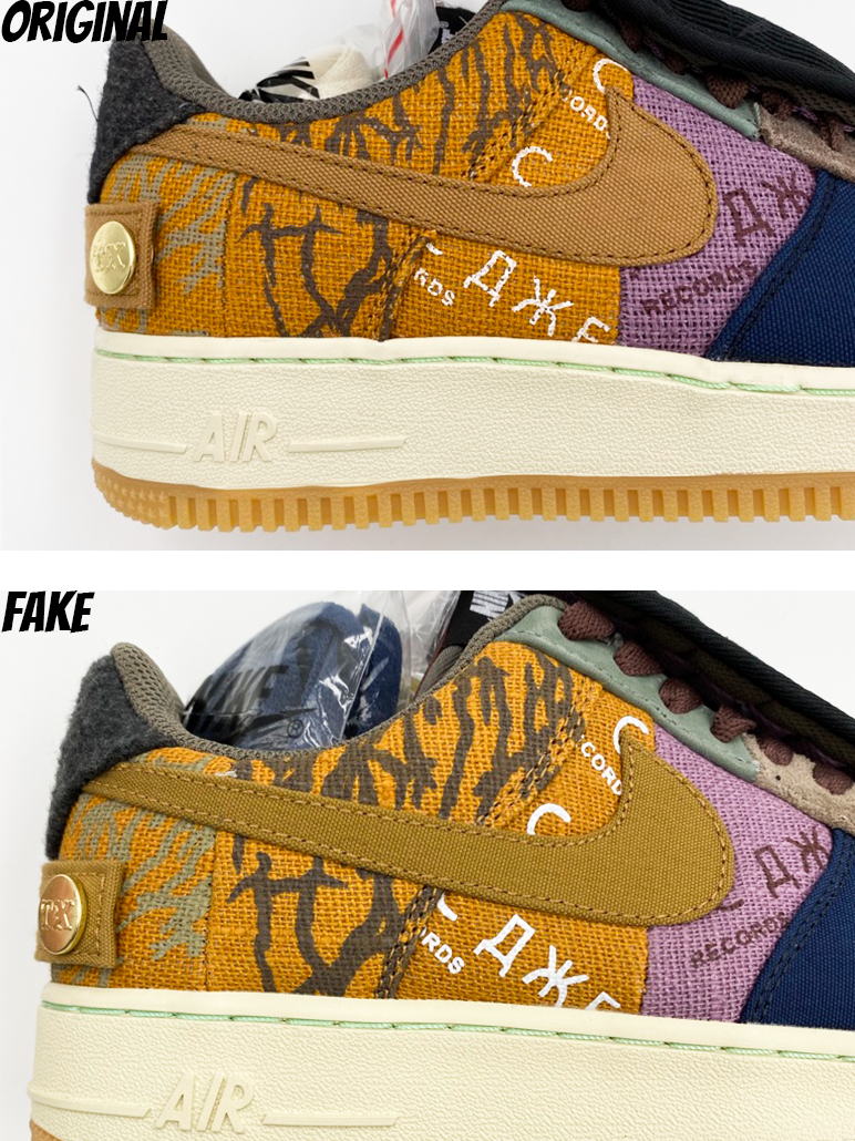 Pluggi LEGIT CHECK GUIDE So pruft ihr den Travis Scott x Air Force 1 Low Cactus Jack auf seine Echtheit Pluggi