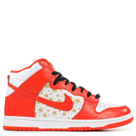 Nike SB Dunk High Pro Supreme 'Orange' (307385 181)