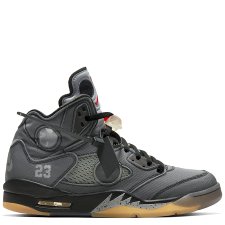 Air Jordan 5 Retro SP Off-White 'Black Muslin' (CT8480 001)