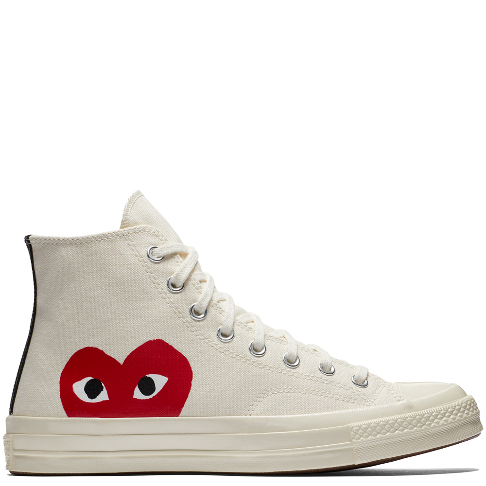 converse high comme des garcons