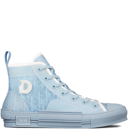 Dior Homme B23 High Kim Jones Daniel Arsham 'Dior Oblique Light Blue' (3SH118YUP H561)