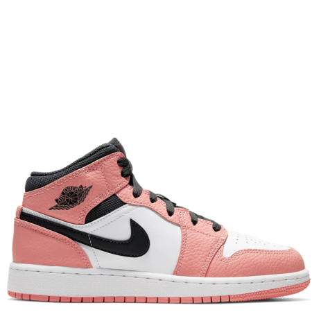 Air Jordan 1 Mid GS 'Pink Quartz' (555112 603)