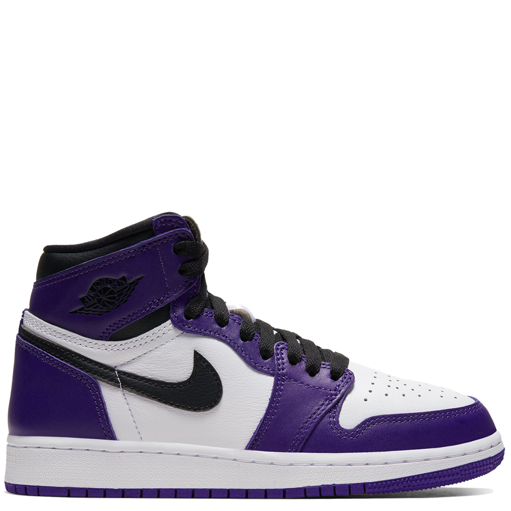 air jordan 1 gs court purple