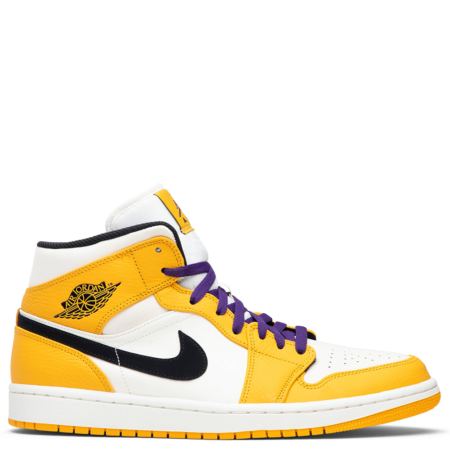 Air Jordan 1 Mid 'Lakers' (852542 700)