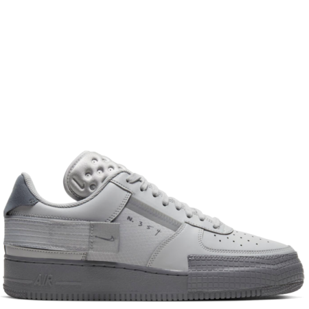 Nike Air Force 1 Type Low 'Grey Fog' (CT2584 001)