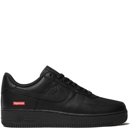 Nike Air Force 1 Low Supreme 'Black' (CU9225 001)