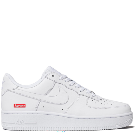 Nike Air Force 1 Low Supreme 'White' (CU9225 100)