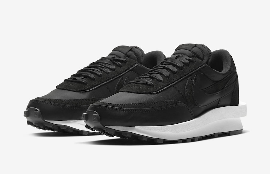 nike x sacai black and white