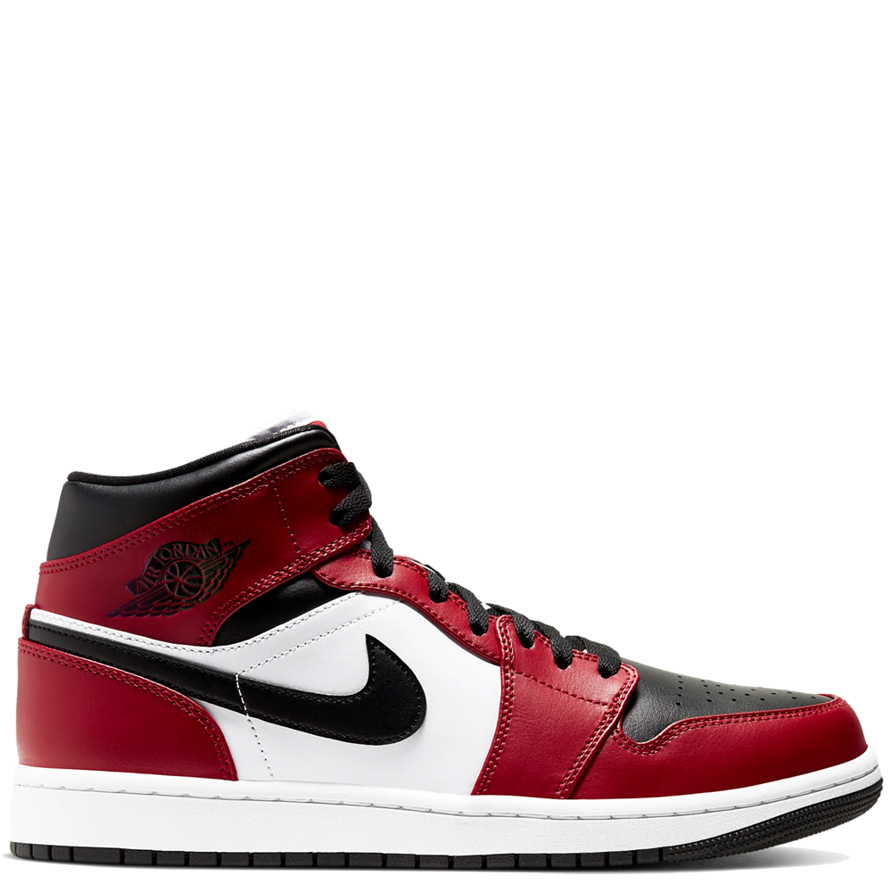 air jordan 1 mid black toe chicago