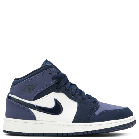 Air Jordan 1 Mid GS 'Sanded Purple' (554725 445)