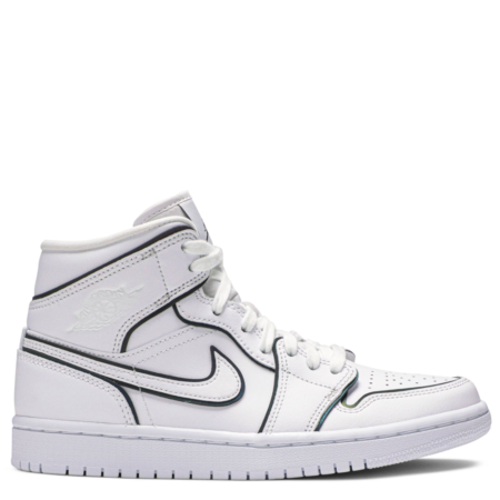 Air Jordan 1 Mid SE 'Iridescent Trim' (W) (CK6587 100)