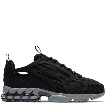 Nike Air Zoom Spiridon Cage 2 Stüssy 'Black Cool Grey' (CQ5486 001)