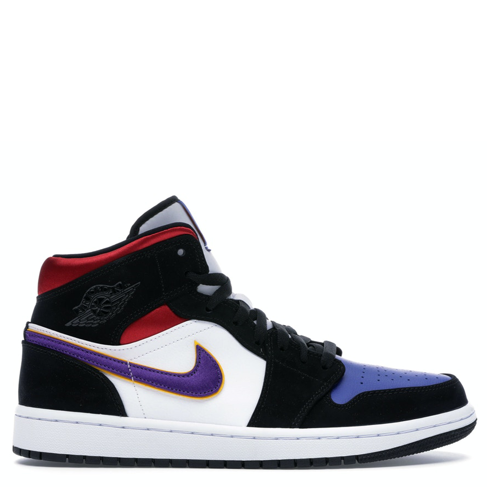 red blue and purple jordan 1