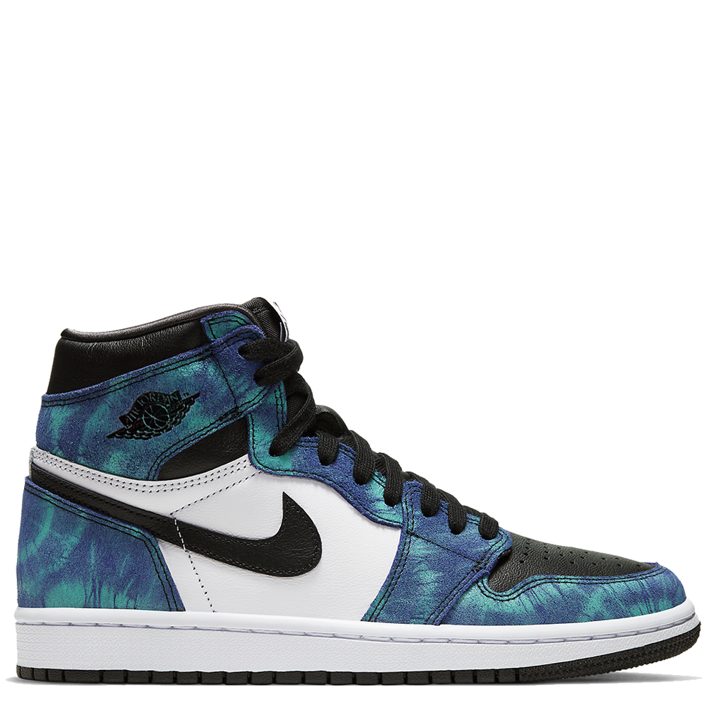 retro 1 tie dye