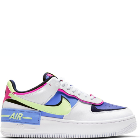Nike Air Force 1 Shadow 'White Sapphire Barely Volt' (W) (CJ1641 100)
