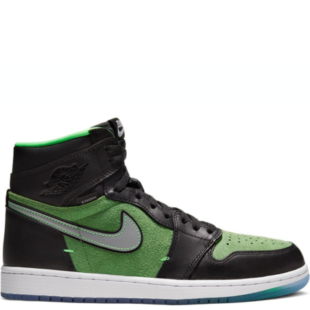 Air Jordan 1 Retro High 'Zoom Black Green' (CK6637 002)