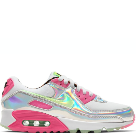 Nike Air Max 90 LX 'Daisy Leopard Iridescent' (W) (CQ2559 100)