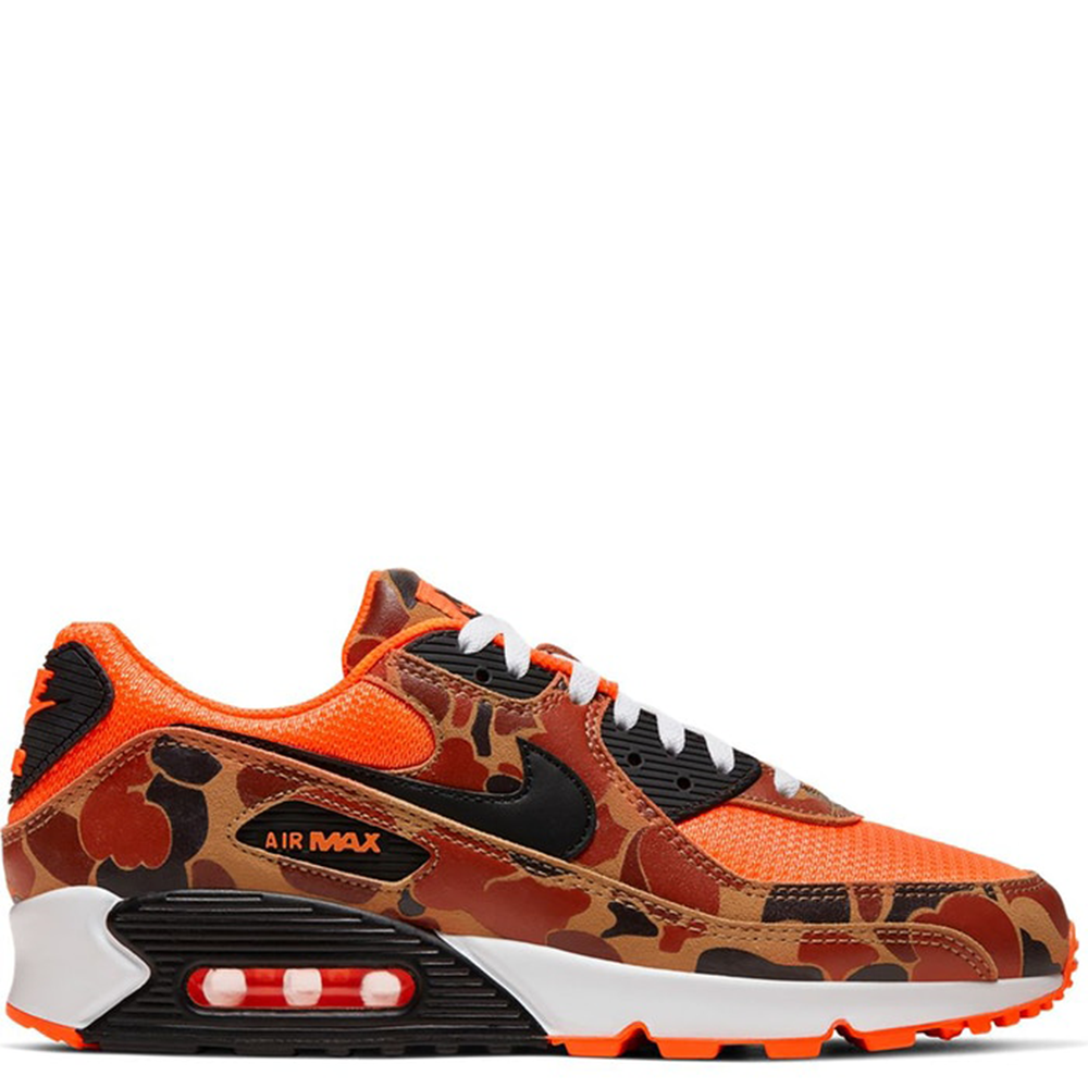 nike duck camo orange