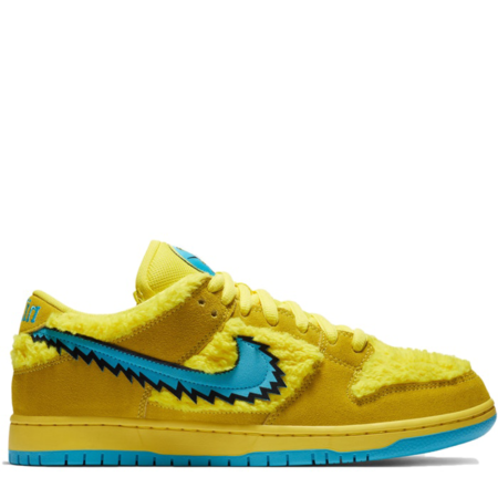 Nike SB Dunk Low 'Grateful Dead Bears Yellow' (CJ5378 700)