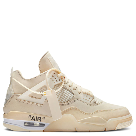 Air Jordan 4 Retro Off-White SP 'Sail' (W) (CV9388 100)