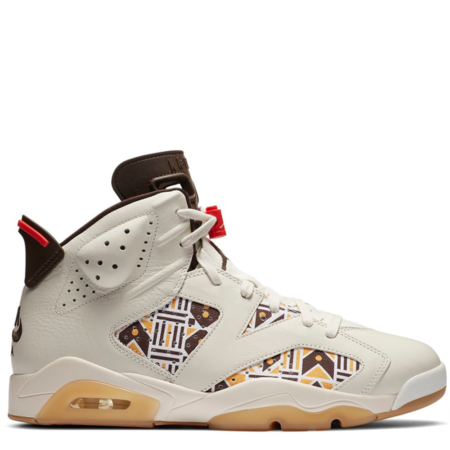 Air Jordan 6 Retro Quai54 'Sail Brown' (2020) (CZ4152 100)