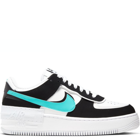 Nike Air Force 1 Shadow 'White Black Aurora' (W) (CZ7929 100)
