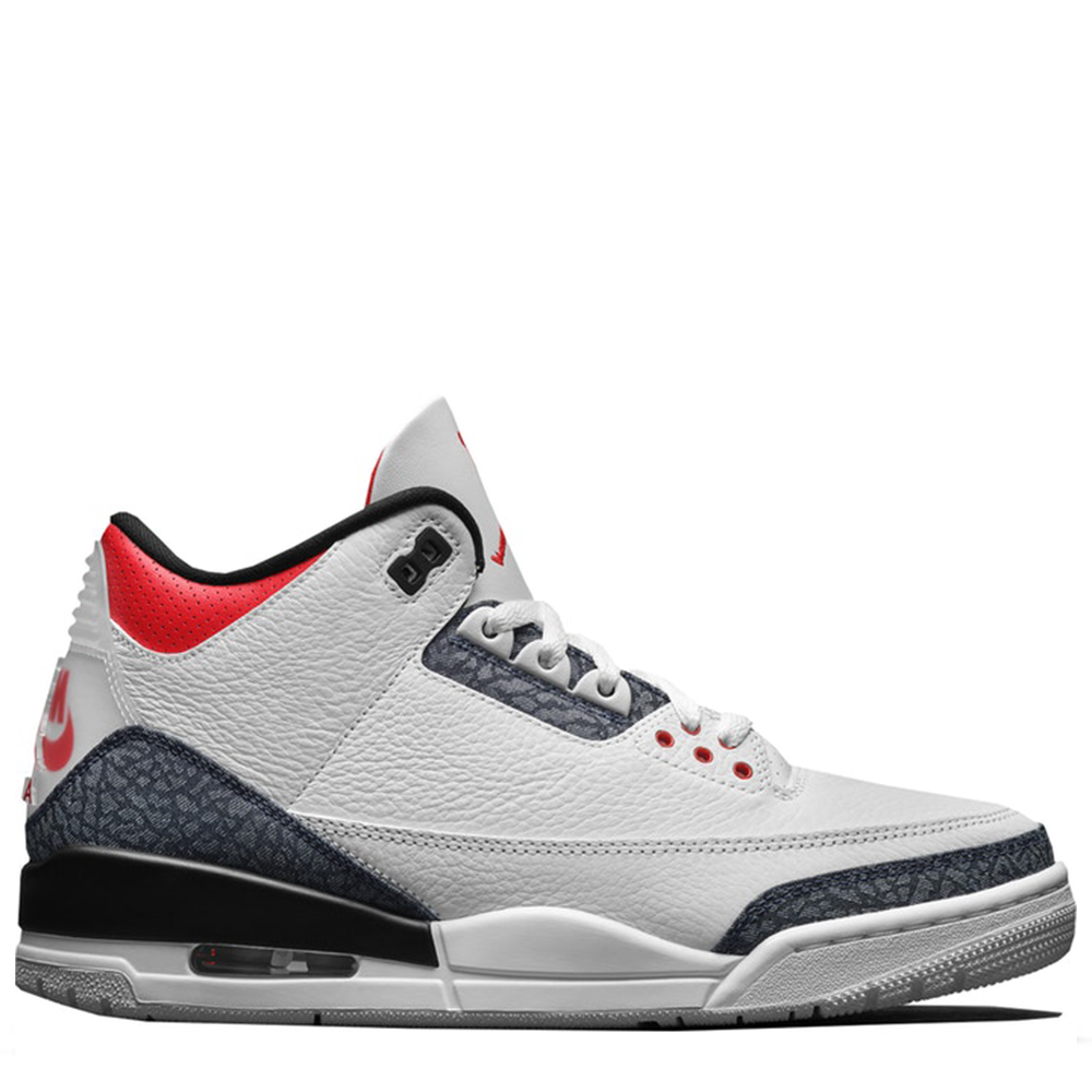 Air Jordan 3 Retro Se Fire Red Denim Pluggi