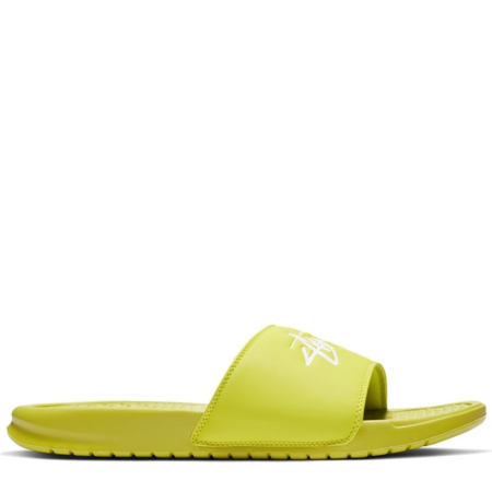 Nike Stüssy Benassi 'Bright Cactus' (CW2787 300)