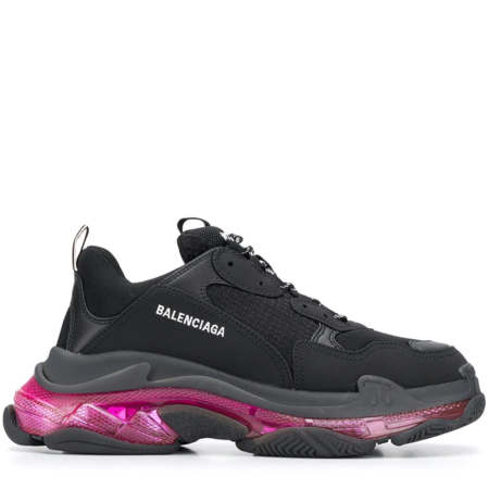 Balenciaga Triple S Trainer 'Black Purple' (541624W2FR1)