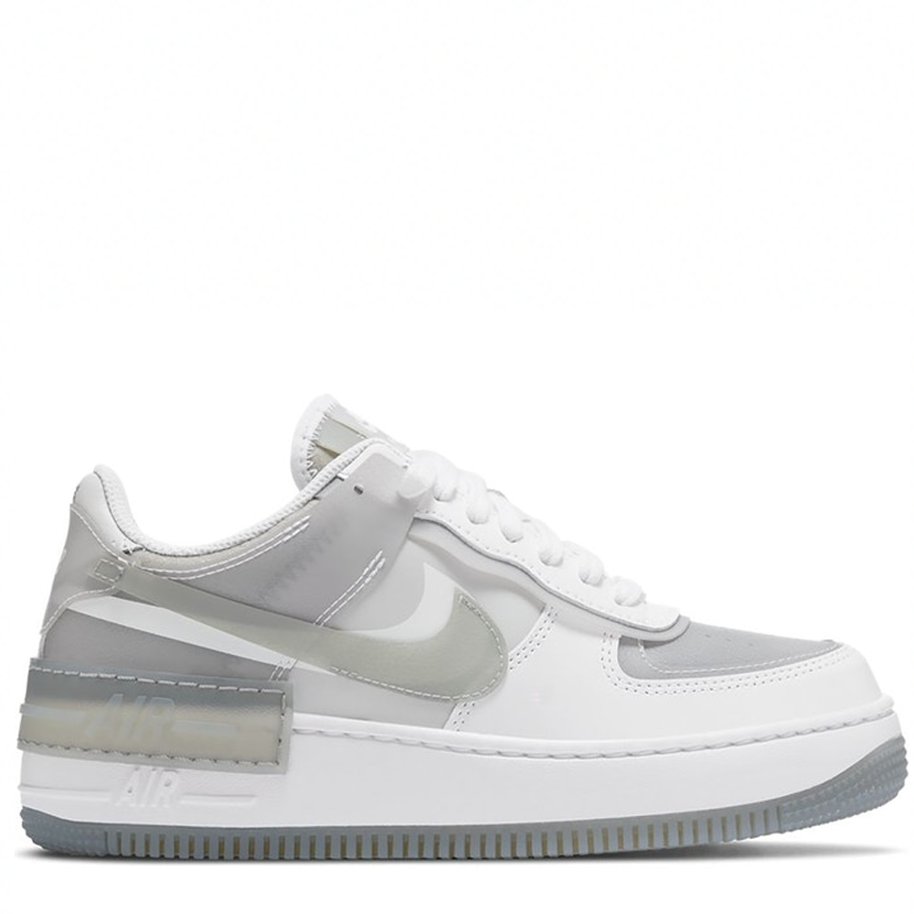 nike air force 1 white and gray
