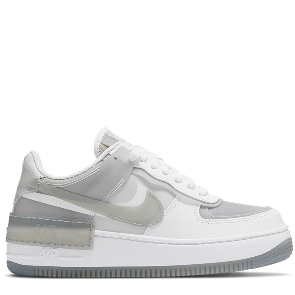 white and grey air force 1