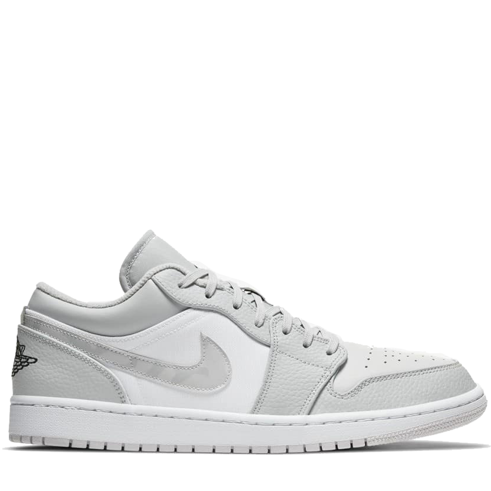 air jordan 1 low white black swoosh