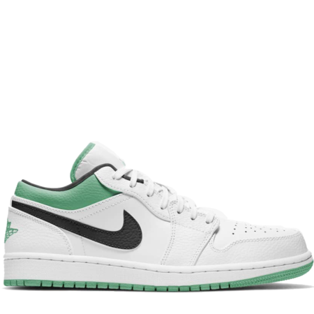 Air Jordan 1 Low 'White/Green' (553558 129)
