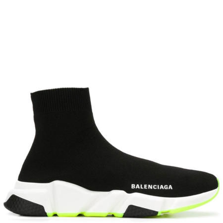 Balenciaga Speed Trainer 'Black Yellow' (W) (551185W05G0)