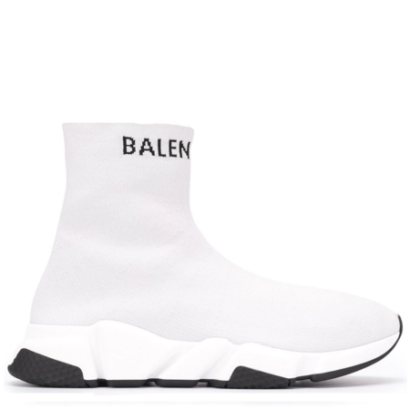 Balenciaga Speed Trainer High 'White' (549823W1P20)