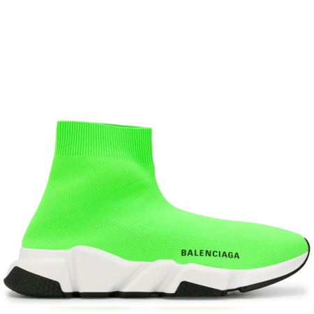 Balenciaga Speed Trainer 'Neon Green White' (W) (525712W05G0)