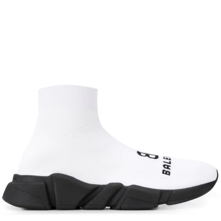 Balenciaga Speed Trainer 'White with Logo' (W) (617192W2A51)