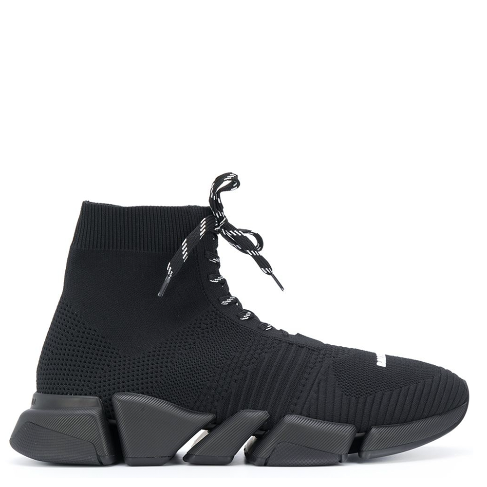 Balenciaga Speed 2.0 Lace-Up Trainer 'Triple Black' | Pluggi