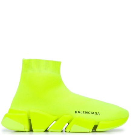 Balenciaga Speed.2 Trainer 'Neon Yellow' (W) (617196W1726)