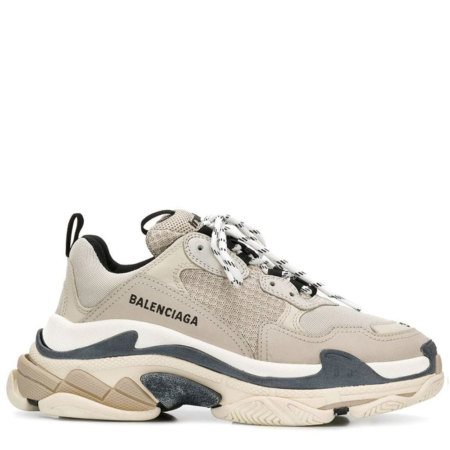 Balenciaga Triple S Trainer 'Beige Black' (W) (524039W09O6)