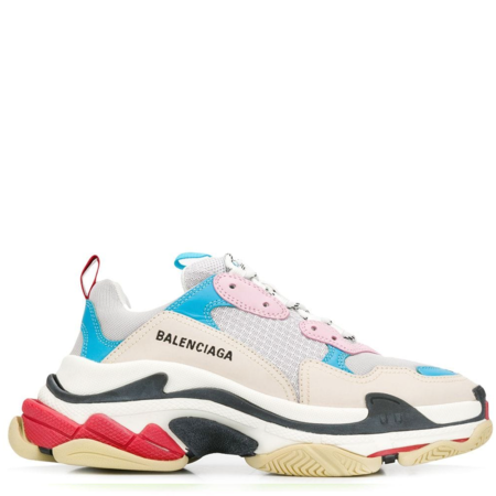 Balenciaga Triple S Trainer 'Light Blue Rosa' (W) (524039W09OH)