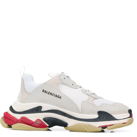 Balenciaga Triple S Trainer 'White Black Red' '(533882W09E1)