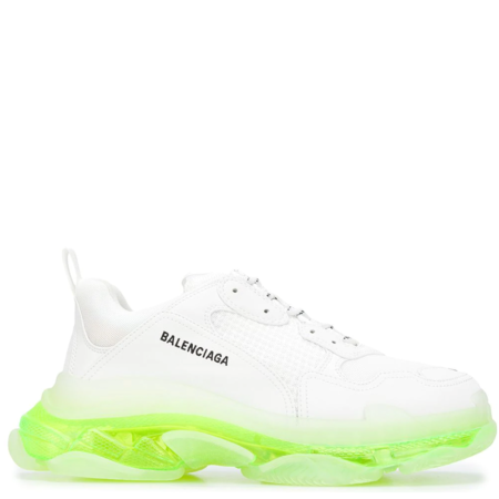 Balenciaga Triple S Trainer 'White Neon Green' (541624W2FR1)