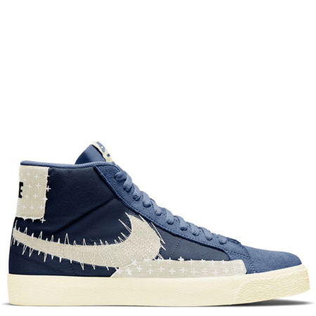 Nike SB Zoom Blazer Mid 'Sashiko Pack Mystic Navy' (CT0715 400)