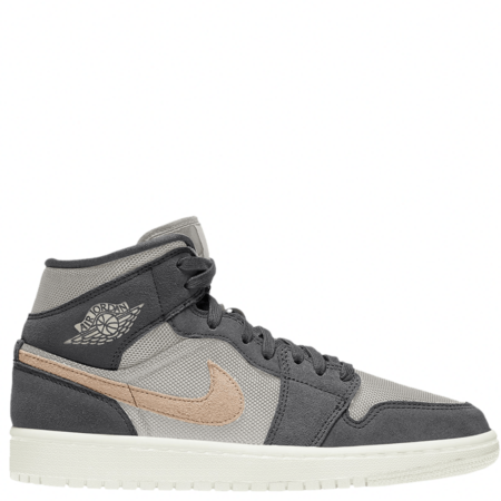 Air Jordan 1 Mid 'Iron Grey Onyx' (W) (BQ6472 020)
