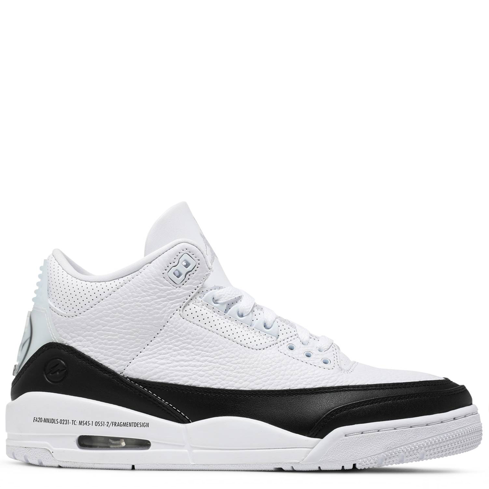 Air Jordan 3 Retro SP Fragment White Pluggi