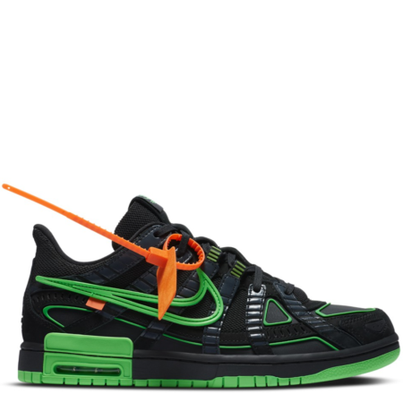 Nike Air Rubber Dunk Off-White 'Green Strike' (CU6015 001)