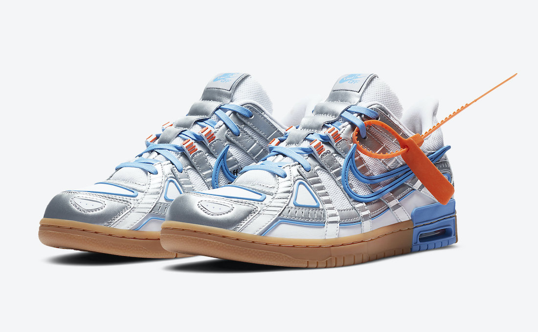 Nike Air Rubber Dunk Off-White 'University Blue' (CU6015 100)