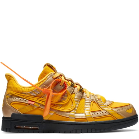 Nike Air Rubber Dunk Off-White 'University Gold' (CU6015 700)